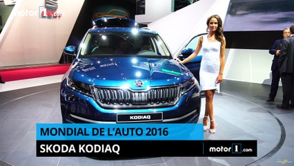 Mondial de l'Auto 2016 - Le Kodiaq, premier SUV de Skoda !