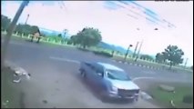 Chilling video 'shows woman's soul leaving her body after fatal motorbike crash'