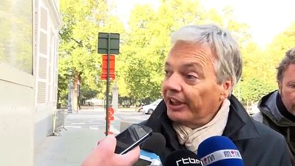 Didier Reynders : 'le budget est prêt à être soumis au parlement'