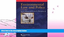 FAVORITE BOOK  Environmental Law and Policy (Concepts and Insights)