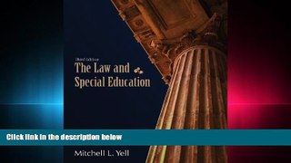 FULL ONLINE  The Law and Special Education (3rd Edition)
