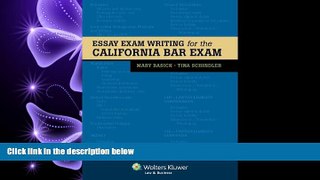 FAVORITE BOOK  Essay Exam Writing for the California Bar Exam