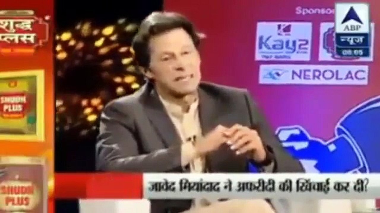 Imran Khan statement about Javed Miandad