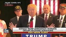 Veteran defends Trump's support of vets, slams liberal media