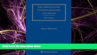 FAVORITE BOOK  Complete Guide To Human Resources and the Law with CD, 2016 Edition