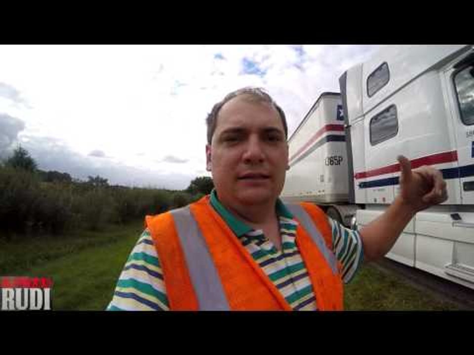 TRUCKER RUDI My Semi Truck Broke Down Today 10/03/16 Vlog#846