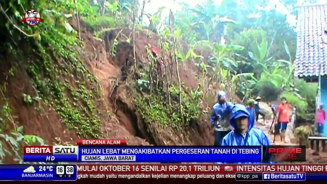 Banjir-Longsor Landa Ciamis dan Banjar