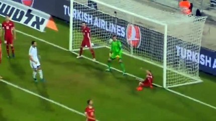 Tomer Hemed Goal - Israel 1-0 Liechtenstein 09.10.2016