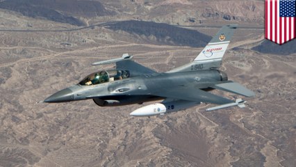 Unconscious pilot in F-16 saved by Auto-GCAS NASA collision avoidance system - TomoNews