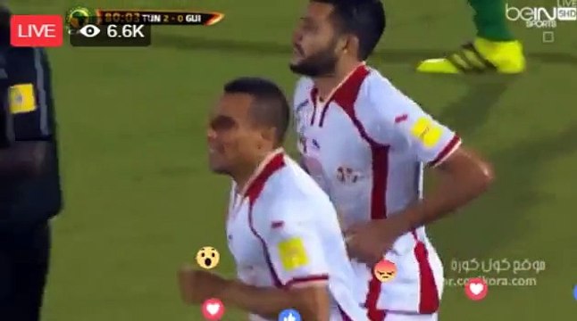Ahmed Akaichi Goal HD - Tunisia 2-0 Guinea - 09-10-2016
