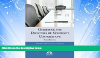 FULL ONLINE  Guidebook for Directors of Nonprofit Corporations