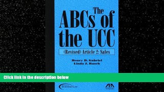 different   The ABCs of the UCC, Article 2: Revised: Sales (No. 2)
