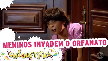 Meninos invadem o orfanato