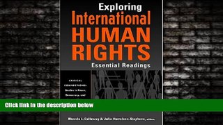GET PDF  Exploring International Human Rights: Essential Readings (Critical Connections: Studies
