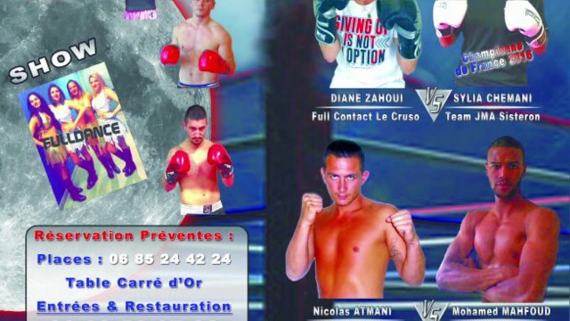 D!CI TV : Présentation des Boxeurs du Alpes de Hautes Provence : 10ème Louna Boxing à Sisteron le 15 Octobre.