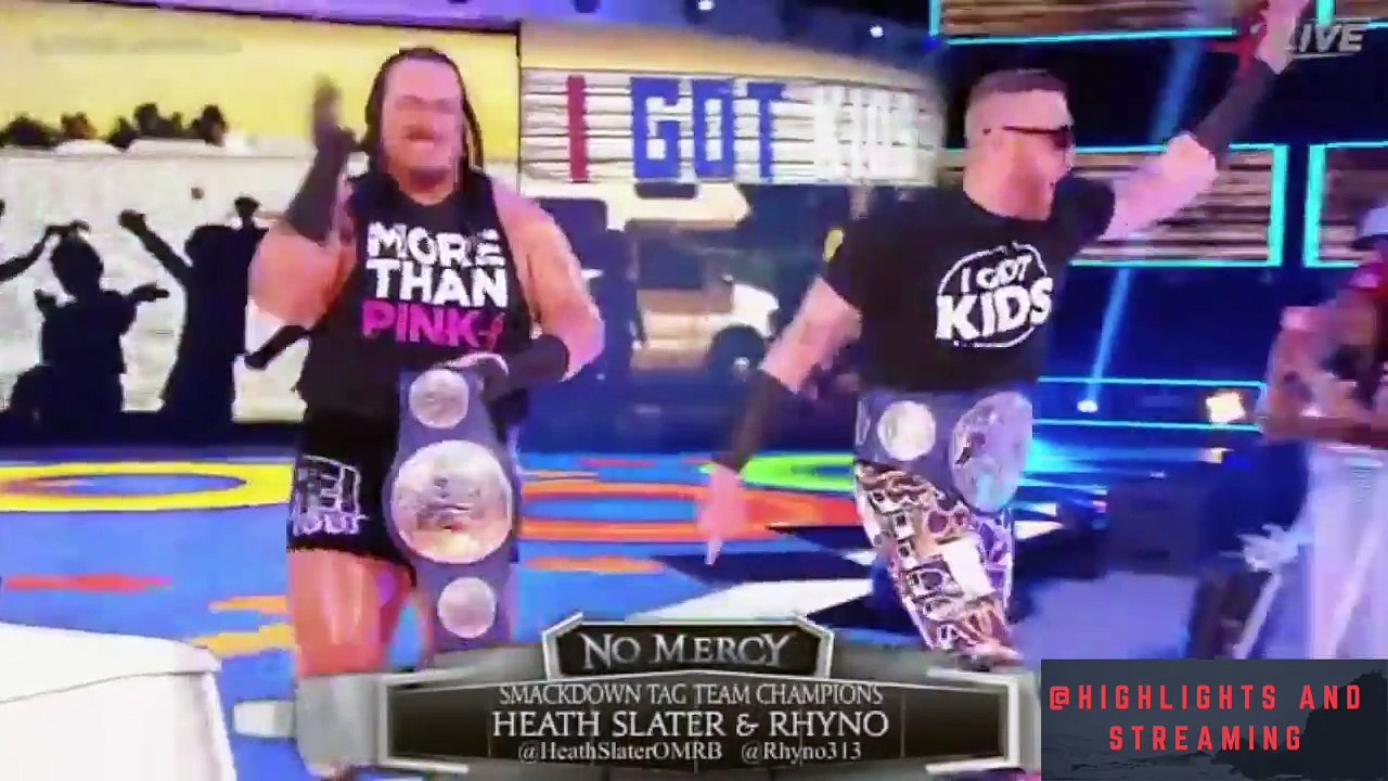 WWE No Mercy 2016 Highlights