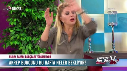 Nuray Sayarı'dan Haftalık Burç Yorumu - 10 Ekim 2016 -AKREP