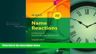 Choose Book Name Reactions: A Collection of Detailed Reaction Mechanisms