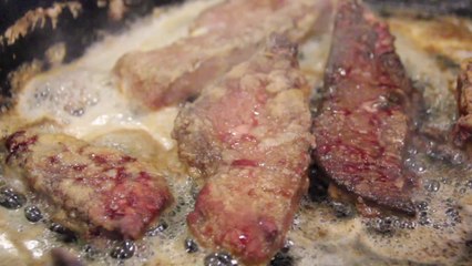 Pan Fried Venison Liver