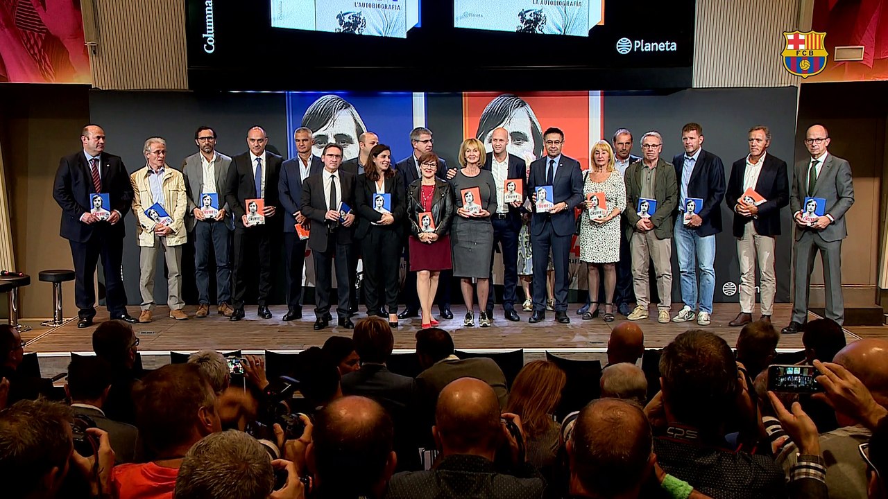 FCB Club: presentado el libro “Johan Cruyff 14....