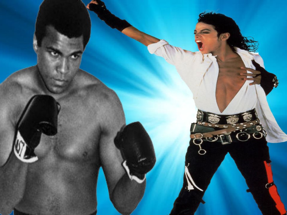 Muhammad Ali meets Michael Jackson and the Jackson 5