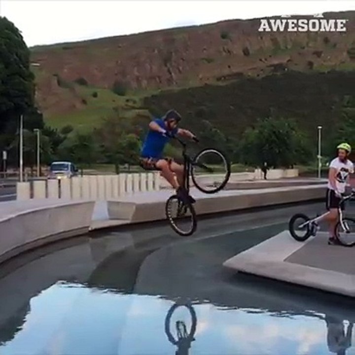 Incredible Cycle Jump
