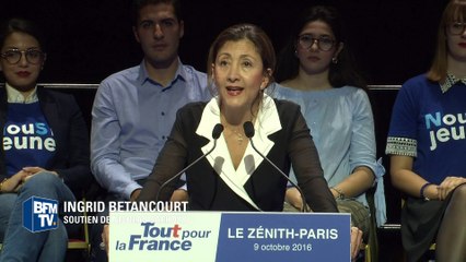 L'hommage d'Ingrid Betancourt à Nicolas Sarkozy [09.10.2016]