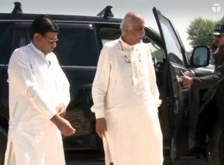 Khursheed Shah stirs up a storm during Sukkur
