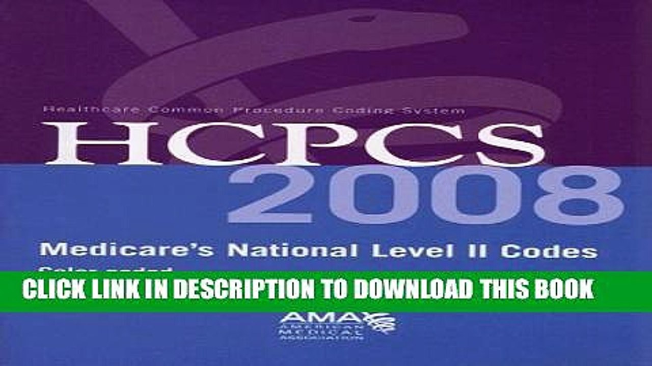 [PDF] HCPCS 2008: Medicare s National Level II Codes: Color-Coded Complete Drug Index (Hcpcs