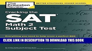 [PDF] Cracking the SAT Math 2 Subject Test (College Test Preparation) Full Online