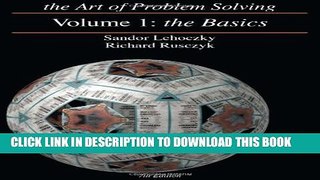 [PDF] The Art of Problem Solving, Vol. 1: The Basics Full Online