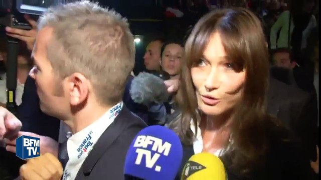 Carla Bruni-Sarkozy Je suis prête à me battre pour lui et à l'aider autant que possible [09.10.2016]