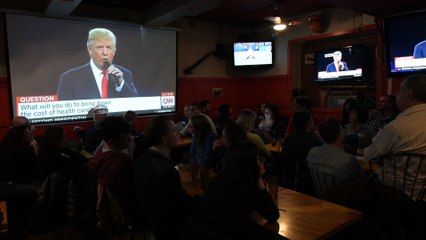 USA: des New-Yorkais réagissent au deuxième débat présidentiel