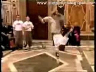 Breakdancing for the Pope