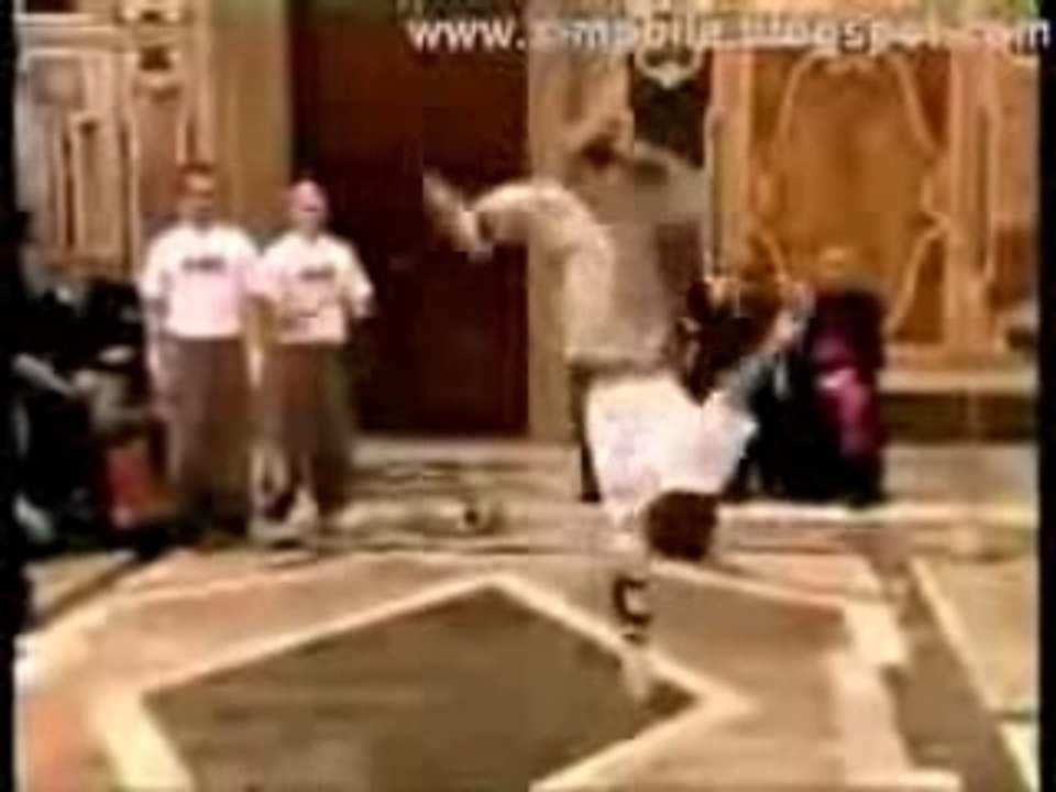 Breakdancing for the Pope
