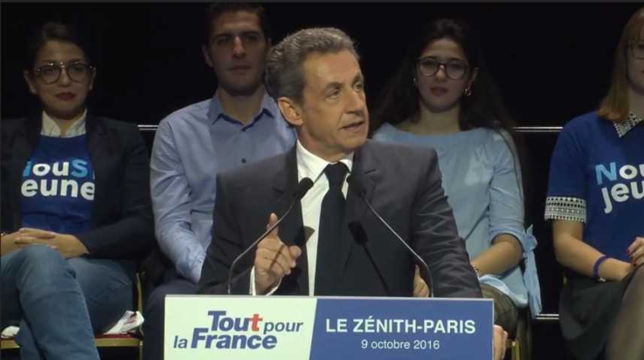 Nicolas Sarkozy fait lui aussi partie d'une "élite"