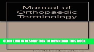 [PDF] A manual of orthopaedic terminology Full Colection