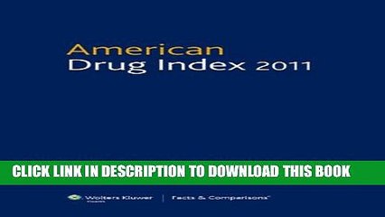 [PDF] American Drug Index 2011: Published by Facts   Comparisons Full Collection