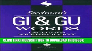 [PDF] Stedman s GI   GU Words: With Nephrology Words Full Colection