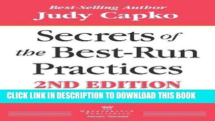 [PDF] Secrets of the Best-Run Practices, 2nd Edition Popular Online