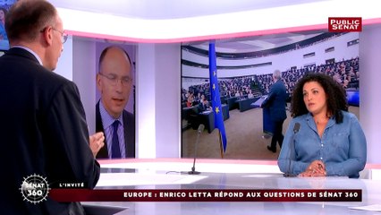 Enrico Letta était dans Senat 360 pour parler de la situation de l'Europe