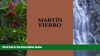 READ NOW  Martin Fierro (English and Spanish Edition)  Premium Ebooks Full PDF
