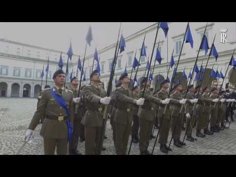 Roma - Quirinale, Mattarella riceve il Presidente della Repubblica di Albania (10.09.16)