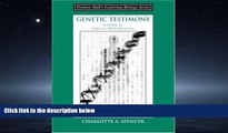 Pdf Online Genetic Testimony: A Guide to Forensic DNA Profiling (Booklet)