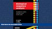 For you Biological Sequence Analysis: Probabilistic Models of Proteins and Nucleic Acids