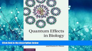 Choose Book Quantum Effects in Biology