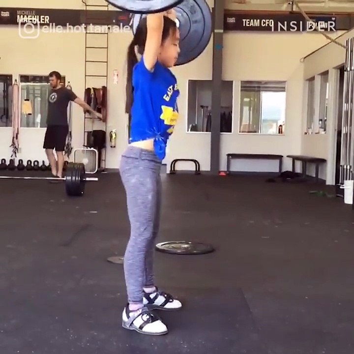 11 years KidWeightlifter