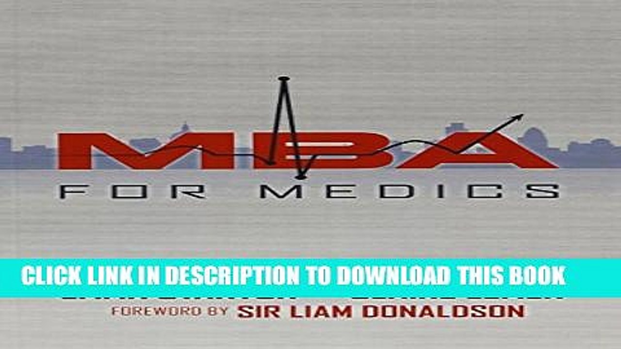 [PDF] MBA for Medics Full Online