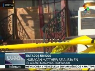 Aumenta a 15 cifra de fallecidos en EE.UU. por huracán Matthew