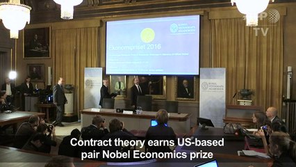Contract theory earns pair Nobel Economics Prize